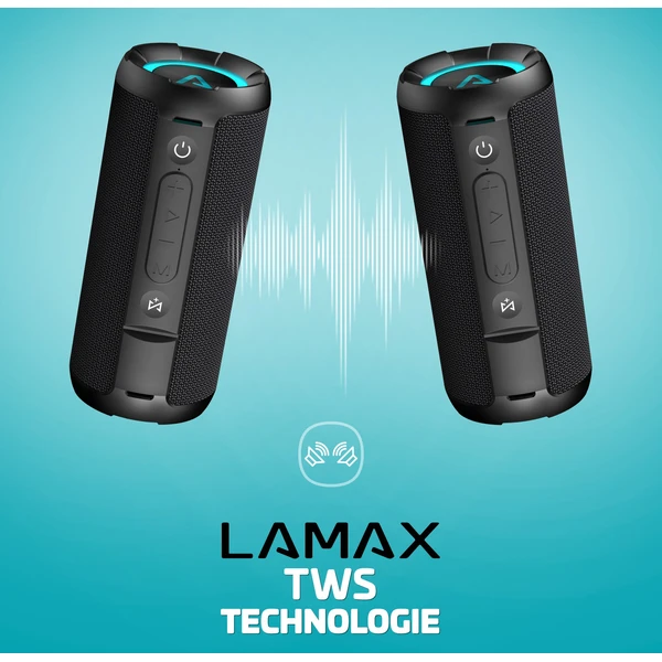 LAMAX SoundJam1 bezdrátový reproduktor černý - Reproduktory - Obrázek b4ae22d4a5b7415996c6ed2d6132808a