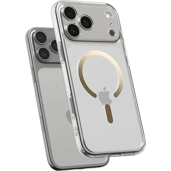 Spigen Ultra Hybrid MagSafe kryt iPhone 17 Pro clear gold - Pouzdra - Obrázek b4ba001732bc4765b6ccffa82981981e
