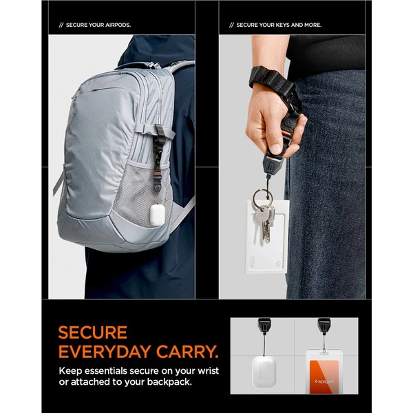 Spigen Universal Wrist Lanyard Strap DA30S univerzální popruh černý - Popruhy a crossbody - Obrázek b4d51ecc0ff8403a843d82caebe03ddc