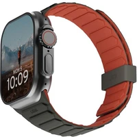 UAG Pathfinder řemínek Apple Watch 49/46/45/44/42mm olivový/oranžový - Řemínky