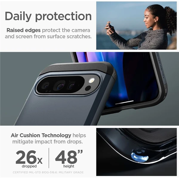 Spigen Tough Armor kryt Google Pixel 9 Pro XL modrý - Pouzdra - Obrázek b4e149aeae1d40beafc8634de4b04aee
