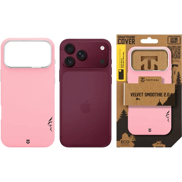Tactical MagForce Velvet Smoothie 2.0 MagSafe kryt Apple iPhone 17 Pro Max/18 Pro Max Pink Panther - Pouzdra - Obrázek b4f1572115fa4014914cebbdb7e0e03c