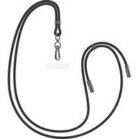 FIXED Neck Cable opletený kabel s USB-C/USB-C, 1.6m, PD 60W, 480Mbps černý - Kabely a redukce