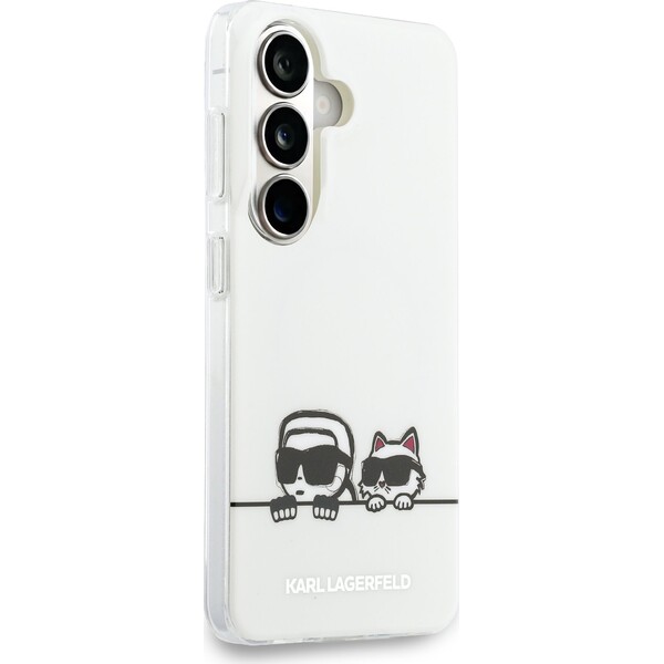 Karl Lagerfeld IML K&CH Peekaboo Logo Magnetic kryt Samsung Galaxy S26 bílý - Pouzdra - Obrázek b5039a6d9b174dbd94c34f96c92a404f