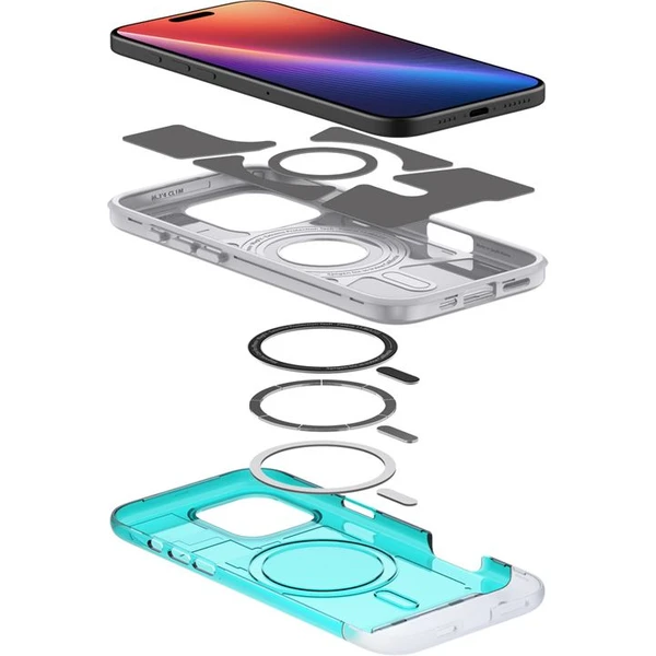 Spigen Classic C1 MagSafe kryt iPhone 16 Pro bondi blue - Pouzdra - Obrázek b5797e2221a1476686cc7dd10c0fe4c6