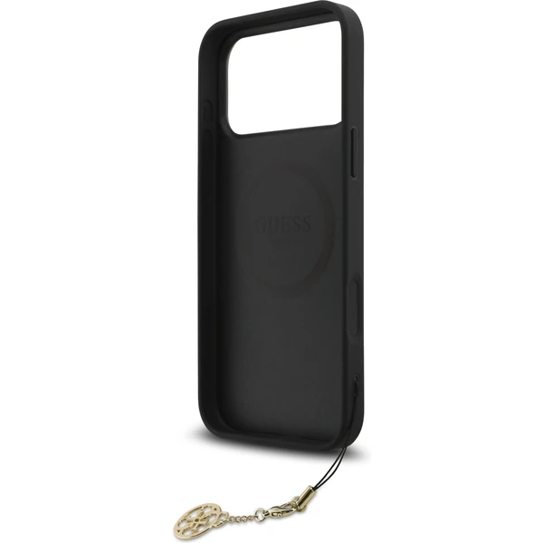 Guess 4G Charm kryt iPhone 17 Pro Max šedý - Pouzdra - Obrázek b57e3184aea743658ad7bbd11e023b46