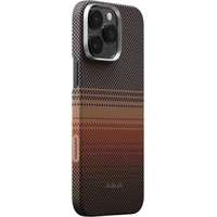 Pitaka Ultra-Slim Case MagSafe kryt iPhone 16 Pro Sunset (PitaTap) - Pouzdra