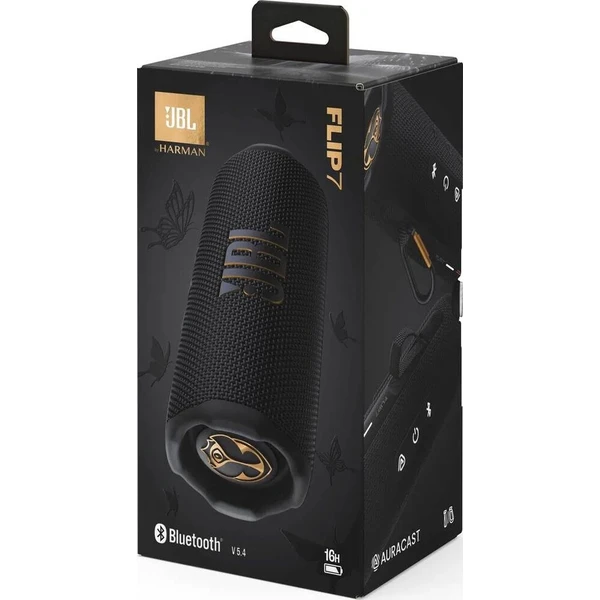 JBL Flip 7 Tomorrowland Edition černý/zlatý (Kategorie A) - Reproduktory - Obrázek b5991ee65b7741729c6f3968de5359bd