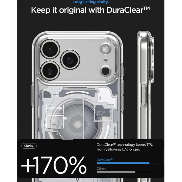Spigen Ultra Hybrid MagSafe kryt iPhone 18 Pro Max/17 Pro Max zero one white - Pouzdra - Obrázek b5c8e21fc7744e79a564d609238eb47e