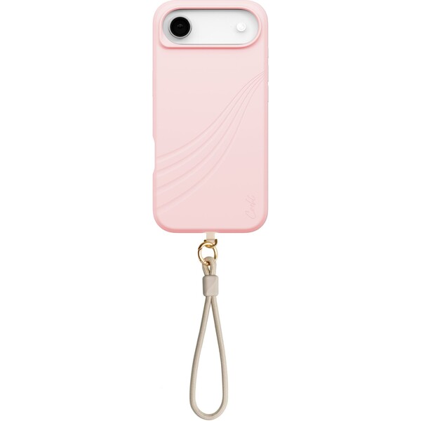 UNIQ Coehl Serina MagSafe kryt s řemínkem iPhone 17 Air Cloud Pink