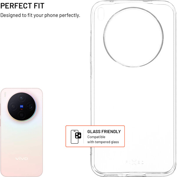 FIXED Story silikonový kryt Vivo X300 čirý - Pouzdra - Obrázek b5d70c95c54941f6a5be51b501774377