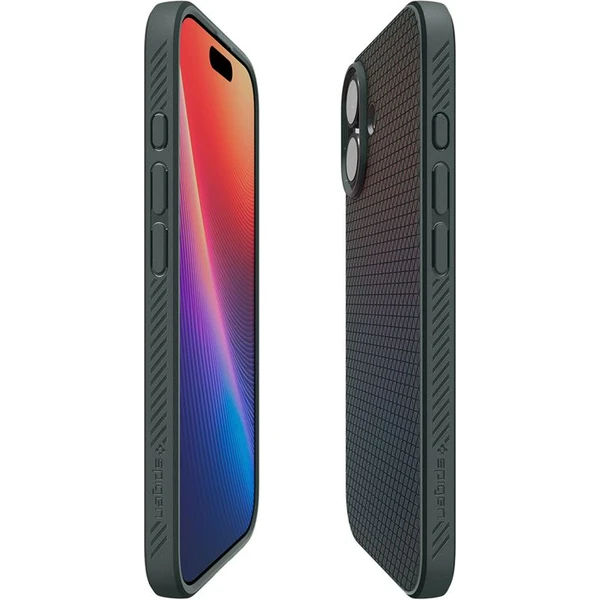 Spigen Liquid Air kryt iPhone 17 abyss green - Pouzdra - Obrázek b6023af8a06f49dfb8fd0960dd34c5da