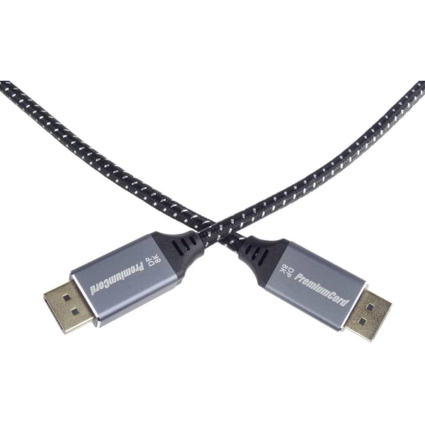 PremiumCord DisplayPort 1.4/DisplayPort 1.4 kabel 8K 5m černý/bílý - Kabely a redukce - Obrázek b60755375dca4c44bab2602fcfe12026