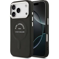 Karl Lagerfeld PU RSG Logo MagSafe kryt iPhone 17 Pro černý - Pouzdra