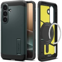 Spigen Tough Armor MagSafe kryt Samsung Galaxy S26 zelený - Pouzdra