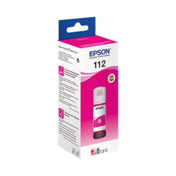 Inkoustová náplň Epson 112 EcoTank - purpurový