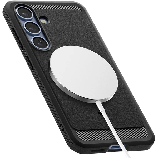 Spigen Rugged Armor MagSafe kryt Samsung Galaxy S25+ matně černý - Pouzdra - Obrázek b656ca74b832455db5a66ac63ea15fe4