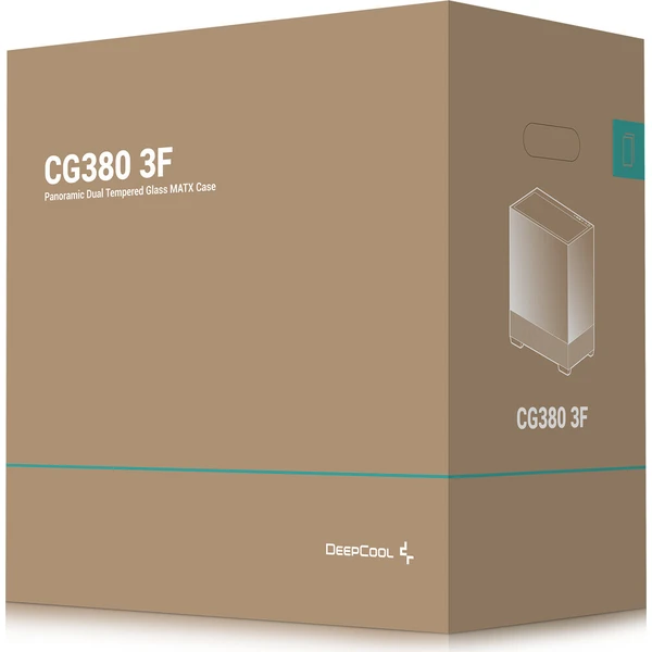 DEEPCOOL CG380 3F černá - Počítačové skříně - Obrázek b66854506715443384bd87b4e9d179bc
