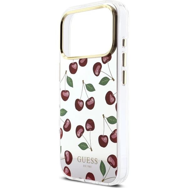 Guess PC/TPU Mirror Glitter Cherry MagSafe kryt iPhone 17 Pro - Pouzdra - Obrázek b6b7525d05ce48b2829dcc6f193ae2a4