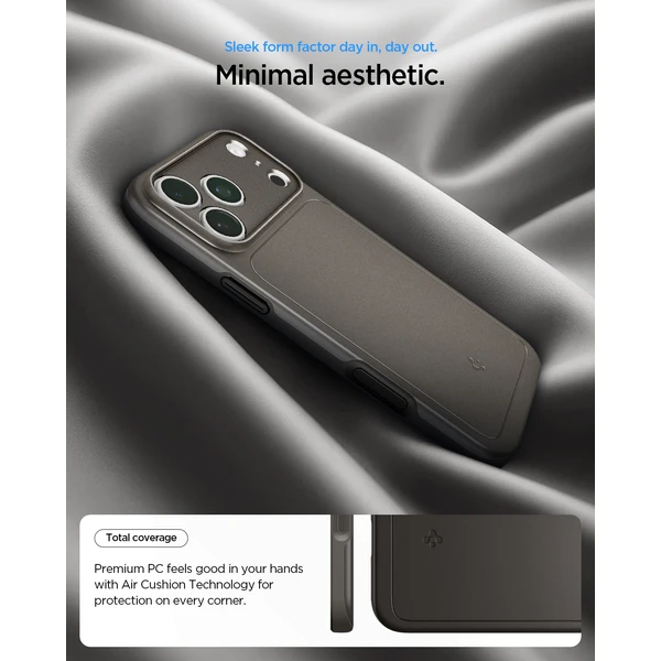 Spigen Thin Fit MagSafe kryt iPhone 18 Pro Max/17 Pro Max gunmetal - Pouzdra - Obrázek b6bbf92f87c84d25acb5dcb171833b49