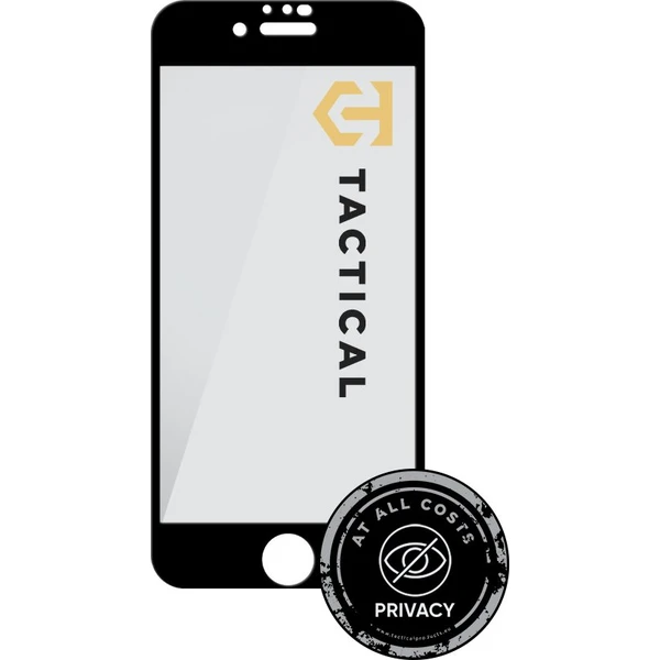 Tactical Glass Shield Privacy Stealth 5D sklo Apple iPhone 7/8/SE 2020/SE 2022 černé - Ochranné folie a skla - Obrázek b6c727dd596d4adfb22085a4699a1883