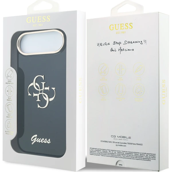 Guess IML 4G Script Metal Logo kryt iPhone Air modrý - Pouzdra - Obrázek b6cadcbe6f134915b931861993294ca6