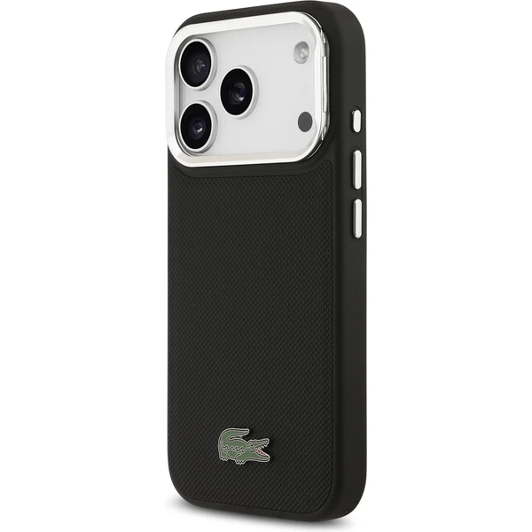 Lacoste Iconic Petit Pique Camera Stand MagSafe kryt iPhone 17 Pro černý - Pouzdra - Obrázek b6f80030f53e482a9f1be9820bc2e984
