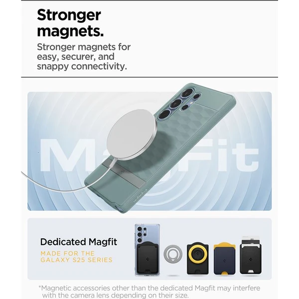 Spigen Parallax MagSafe kryt Samsung Galaxy S25 Ultra zelený - Pouzdra - Obrázek b707c1e052404c1881e70757a5c53a72