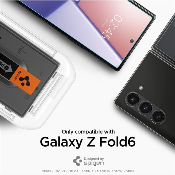 Spigen Glass tR EZ Fit Cover sklo Samsung Galaxy Z Fold6 (2 ks) - Ochranné folie a skla - Obrázek b717ca66c574424eb020ed427fc2c6ce
