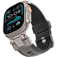 Spigen DuraPro Armor řemínek Apple Watch Ultra 49/46/45/44/42mm šedý - Řemínky