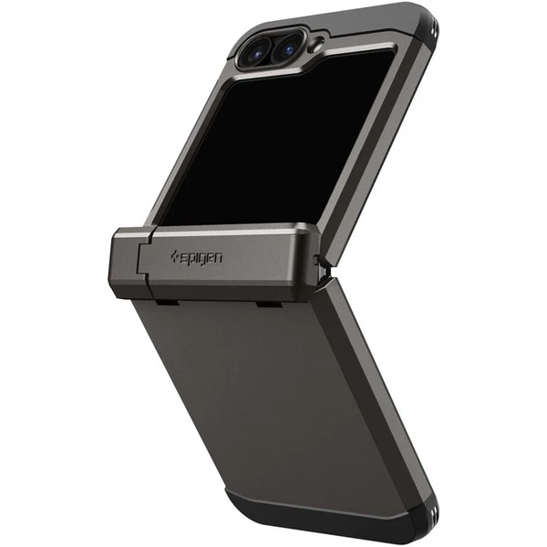 Spigen Tough Armor Pro kryt Samsung Galaxy Z Flip6 gunmetal - Pouzdra - Obrázek b74107479c144c1d917182ecf0874d4c