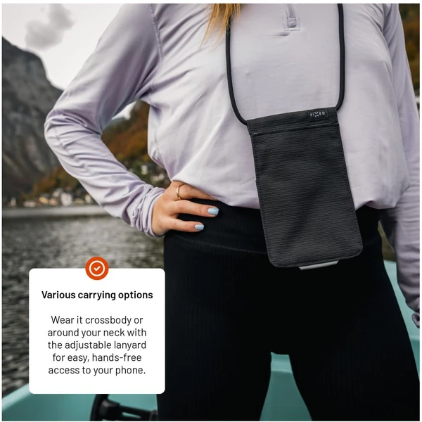 FIXED Camino Sling crossbody pro mobilní telefony do 7", černé - Popruhy a crossbody - Obrázek b74ac603a5004ee187ee3009377b29b1