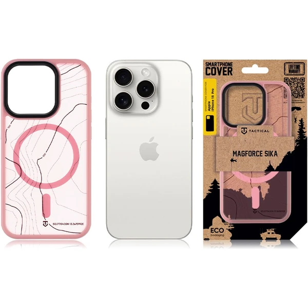 Tactical MagForce Hyperstealth Sika kryt iPhone 15 Pro Pink Panther - Pouzdra - Obrázek b74df32f95fa41dfb99f1cbe4e2345cb