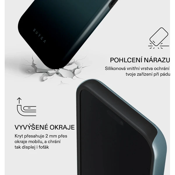 Burga Tough MagSafe kryt iPhone 17 Pro Max Black Hole - Pouzdra - Obrázek b74e5c2d1b2d43ecb64571c8b2759319
