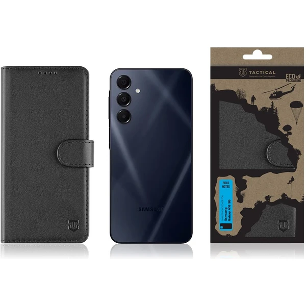 Tactical Field Notes pouzdro Samsung Galaxy A16 4G/5G černé - Pouzdra - Obrázek b76379f2685c4d9eae9602ed8a148faa