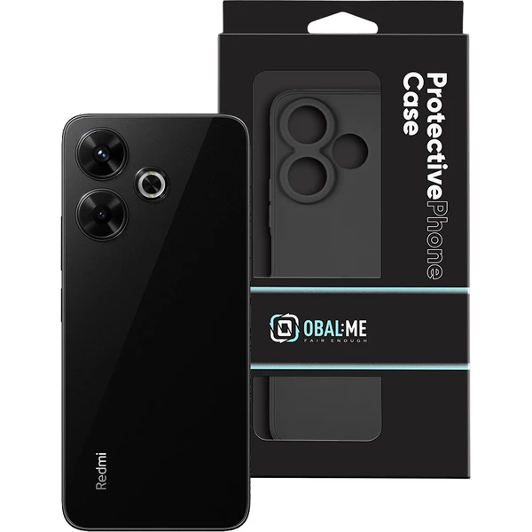 OBAL:ME Matte TPU kryt Xiaomi Redmi 13 4G/5G černý - Pouzdra - Obrázek b76e4fe58ac64a2192f76afcfac6be94