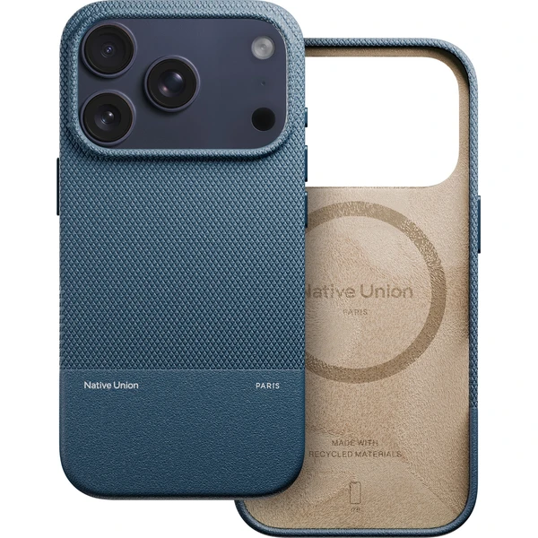 Native Union (RE)Classic MagSafe kryt z recyklovaného materiálu iPhone 17 Pro navy