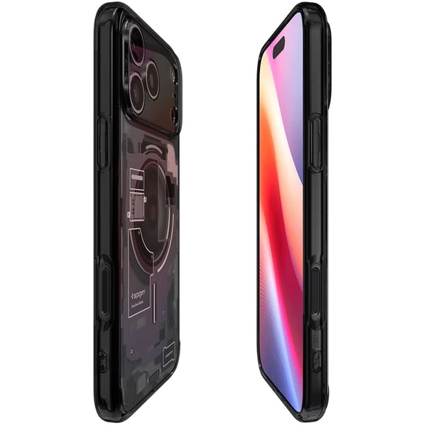 Spigen Ultra Hybrid MagSafe kryt iPhone 17 Pro zero one black - Pouzdra - Obrázek b791646eeb694a83950d7b379622a16b