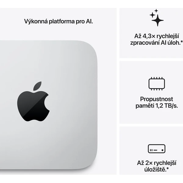 CTO Apple Mac Studio / 4TB SSD / M5 Ultra 30xCPU/64xGPU / 256GB - Stolní počítače - Obrázek b7afd049ee5440f0a7029af806974a57