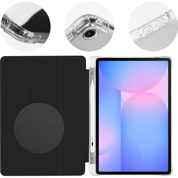 OBAL:ME MistyTab pouzdro Samsung Galaxy Tab S10 Lite/S9/S9 FE/S10 FE černé - Pouzdra - Obrázek b7b3cb3c73bb467f91b30aa324d43251
