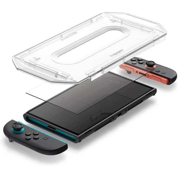 Spigen Glass tR EZ Fit 2 Pack tvrzené sklo Nintendo Switch 2 (2 ks) - Ochranné folie a skla - Obrázek b7ba059db7024b92ac74498e0a7eaa01