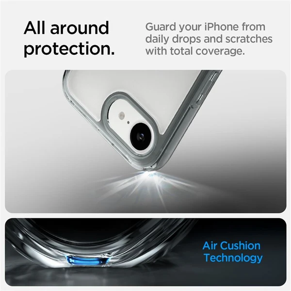 Spigen Ultra Hybrid kryt iPhone 17e/16e šedý - Pouzdra - Obrázek b7c82afbcf0643918b29ba41ea7e3aee