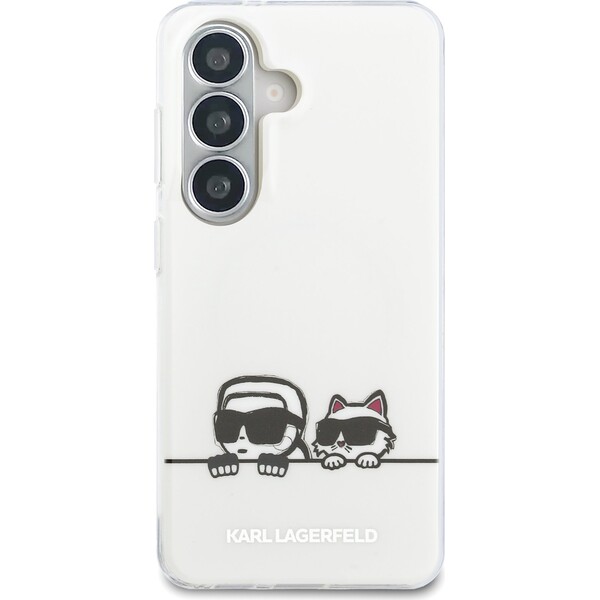 Karl Lagerfeld IML K&CH Peekaboo Logo Magnetic kryt Samsung Galaxy S26+ bílý - Pouzdra - Obrázek b7c9a2fd39e745cea9da9a179b437b23