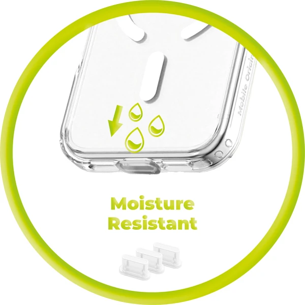 Mobile Origin USB-C Dust Plug & Cleaning Brush sada ochranných kryt a štětečku černá/čirá - Čistící sady - Obrázek b7da34d781ac4e1ca31165d3d714d6cd