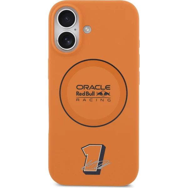 Oracle Red Bull Racing Silicone Blue Ring MagSafe kryt iPhone 17 oranžový - Pouzdra - Obrázek b7dd880e48b44252b471fb3a4cc3b519