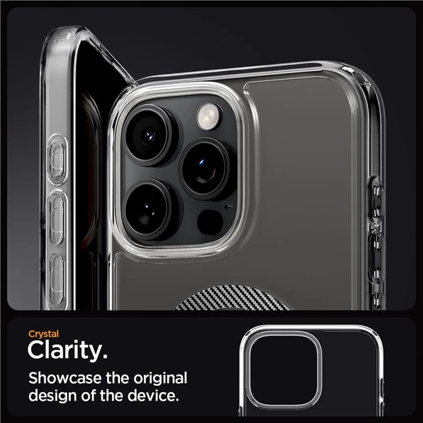 Spigen Ultra Hybrid MagSafe kryt iPhone 16 Pro carbon fiber - Pouzdra - Obrázek b7ea1d2c90834543ac1117edf3f0faf3