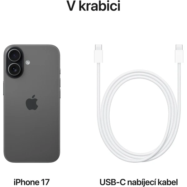 Apple iPhone 17 256GB černý - Mobilní telefony - Obrázek b8152f37e4c549bab66951a27e833f33