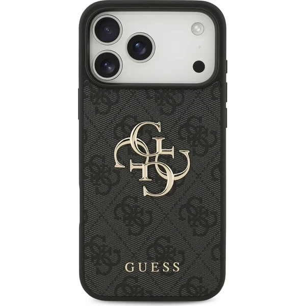 Guess PU 4G Metal Logo kryt iPhone 18 Pro Max šedý - Pouzdra - Obrázek b816f2d30c164528b2ba05f43196d077