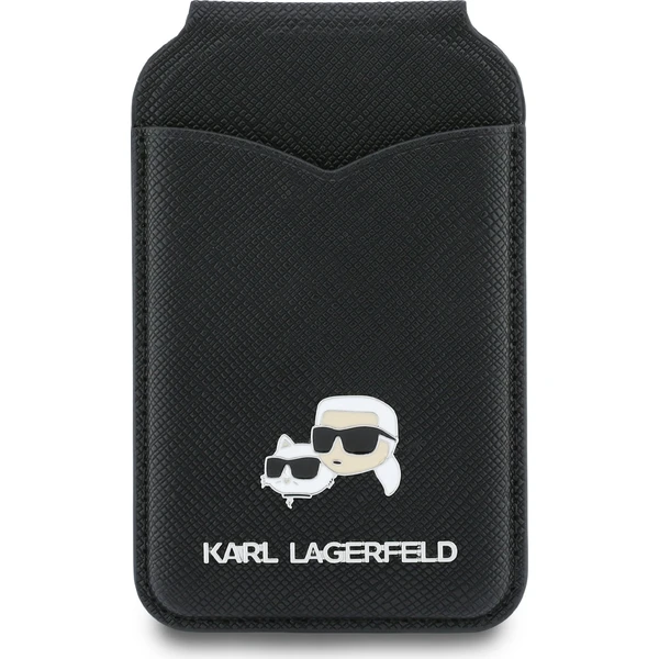 Karl Lagerfeld Mirror MagSafe Cardslot peněženka se stojánkem černá - Peněženky - Obrázek b81fa6617dc946449f40271389bbf810