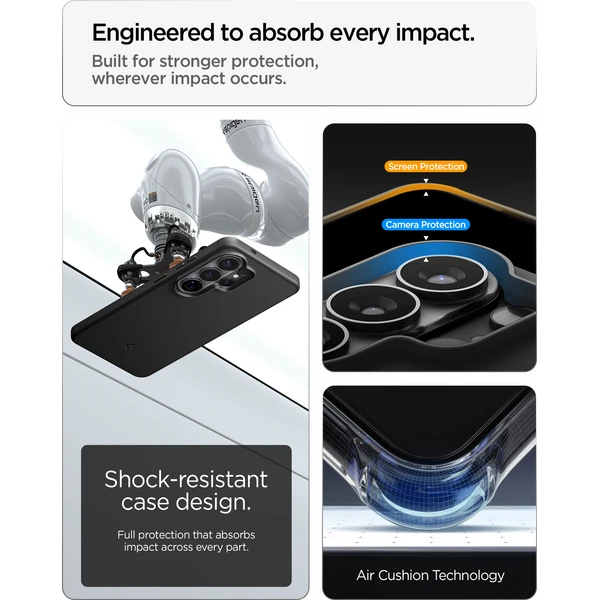 Spigen Thin Fit MagSafe kryt Samsung Galaxy S26 Ultra black - Pouzdra - Obrázek b82cf77185c94f03a04eeeaa3ffb82f2